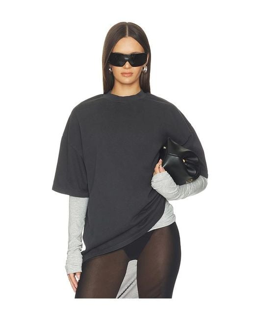 Fear Of God Black Signature 90's Fit Tee