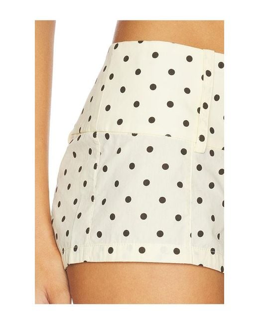 Belle Anna White Finch Short