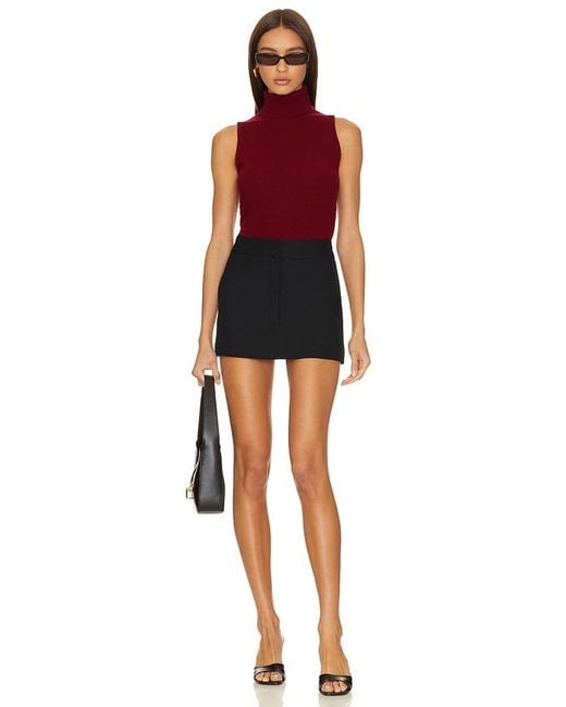 Minifalda De Lana En Color Negro Talla (También En Xl) AEXAE de color Black