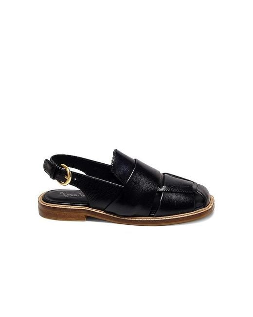 Free People Black Ballerinas Fisher Libby