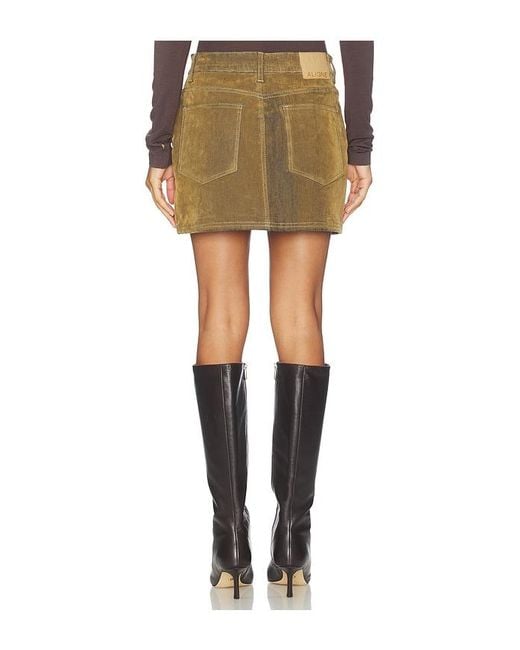 ALIGNE Multicolor Corrie Flok Mini Skirt