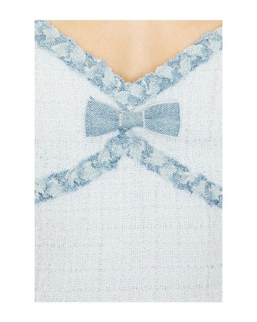 LoveShackFancy White Novara Dress