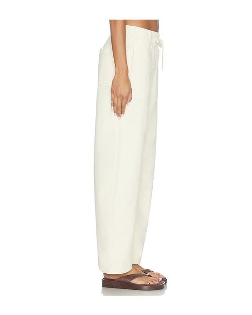 Citizens of Humanity White Freya Sweatpant