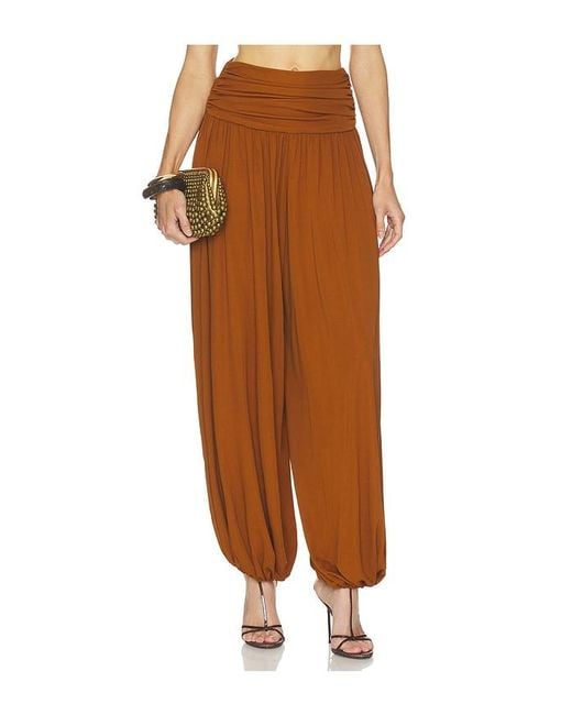 FRANÃOISE Brown Nora Pant