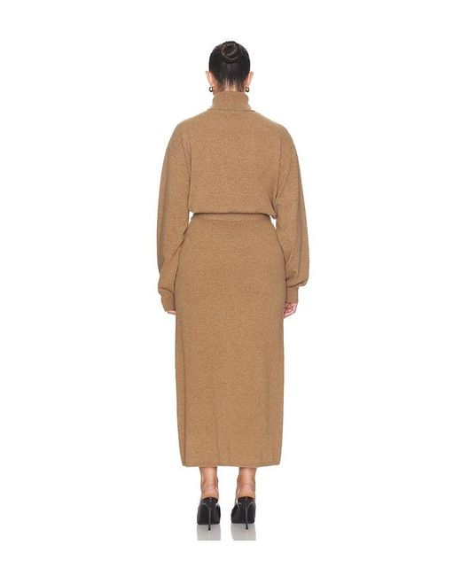 L'academie Natural 'Academie Leslia Belted Midi Dress