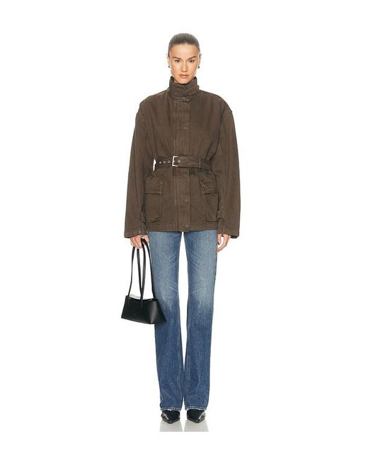 GRLFRND Brown Logan Jacket