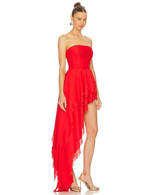 Bronx and Banco Red Tulum Gown