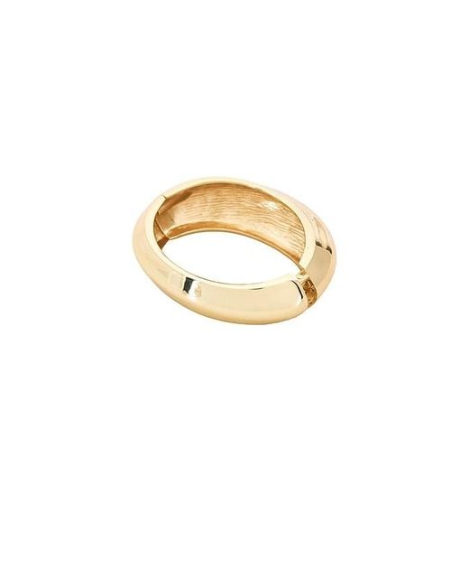 Shashi White Sphere Bangle Bracelet