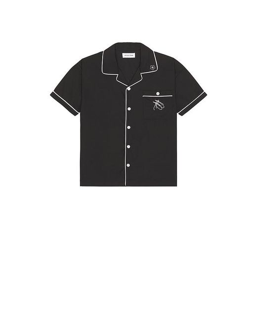 Ryoko Rain Black Mechanic Button Up Shirt for men