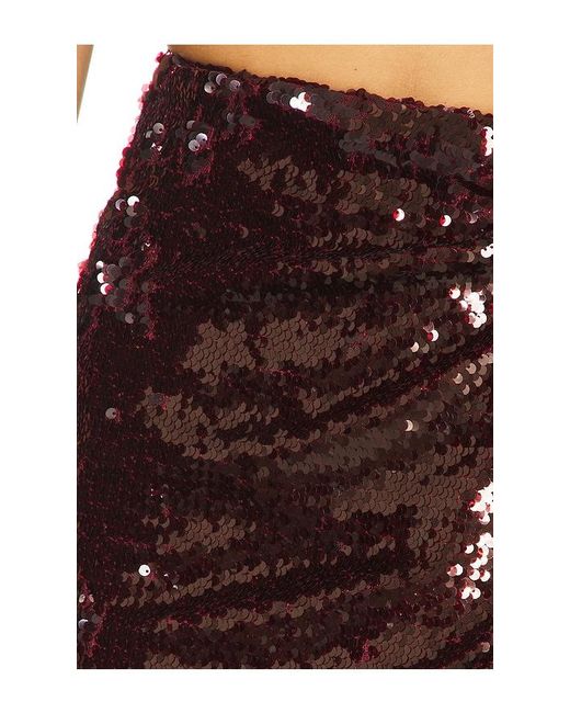 MOTHER OF ALL Black Sharon Sequins Skirt