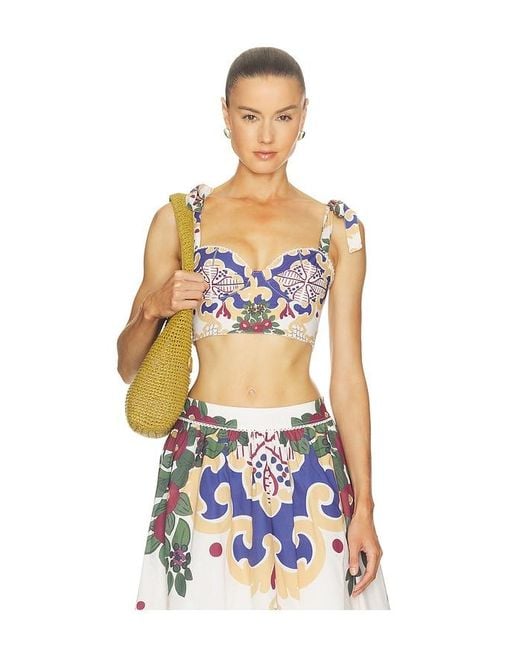 Bananhot White Solana Top