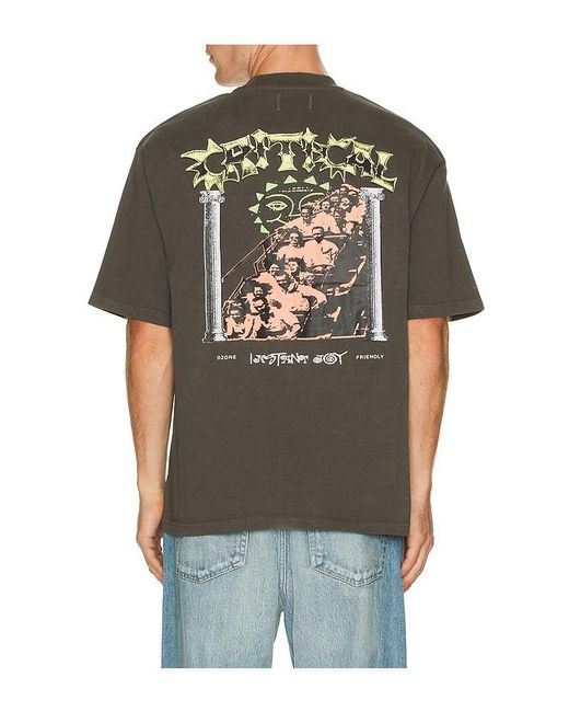 Critical Slide Black Joystick Tee for men