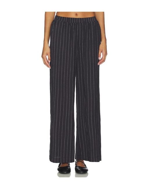 Bobi Black Wide Leg Pant