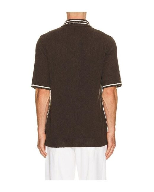 Samsøe & Samsøe Black Sapedro Polo for men