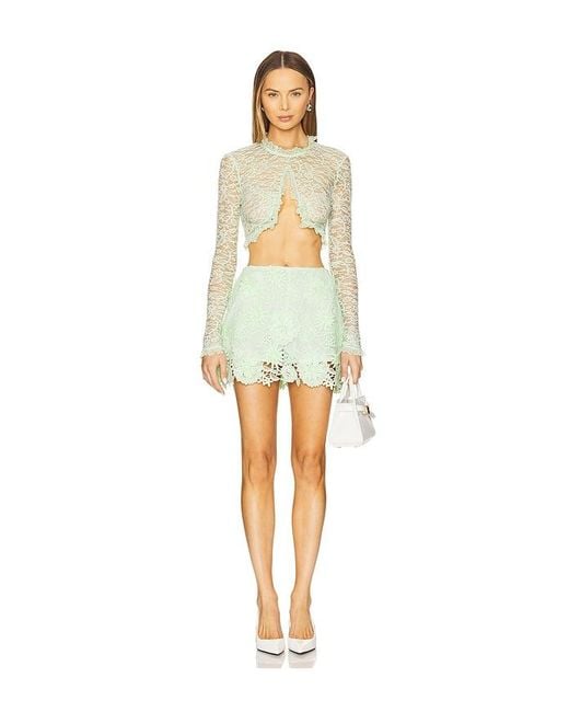 AKNVAS White X Revolve Dylan Longsleeve Top