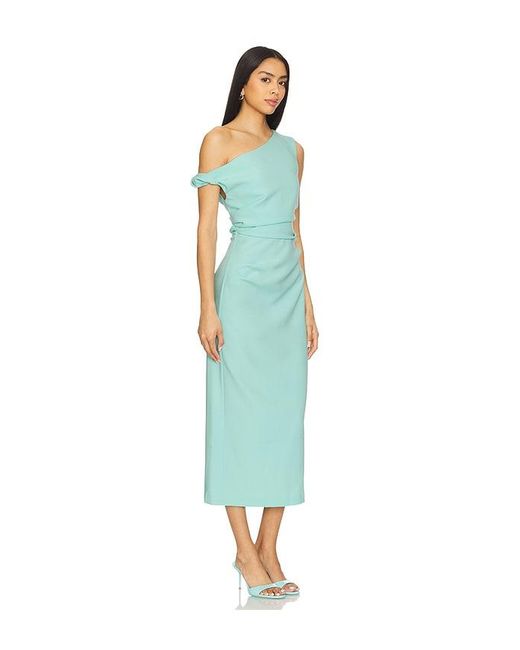 Misha Blue Kleid Gaia