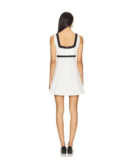 MAJORELLE White Carolyn Mini Dress