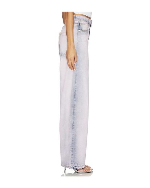 MSGM White Light Wash Jean