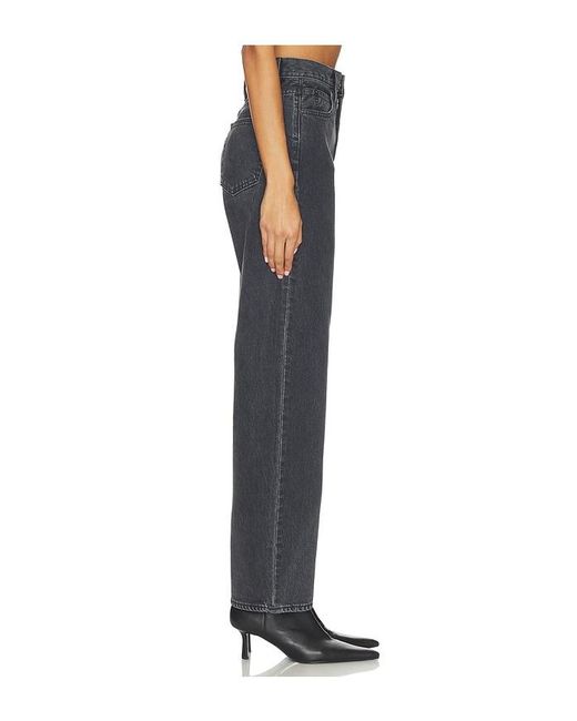 SLVRLAKE Denim Blue Koko Relaxed Straight Leg Jeans
