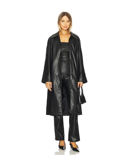 Abrigo Francine En Color Negro Talla (También En M, S, Xl, Xs, Xxs) superdown de color Black