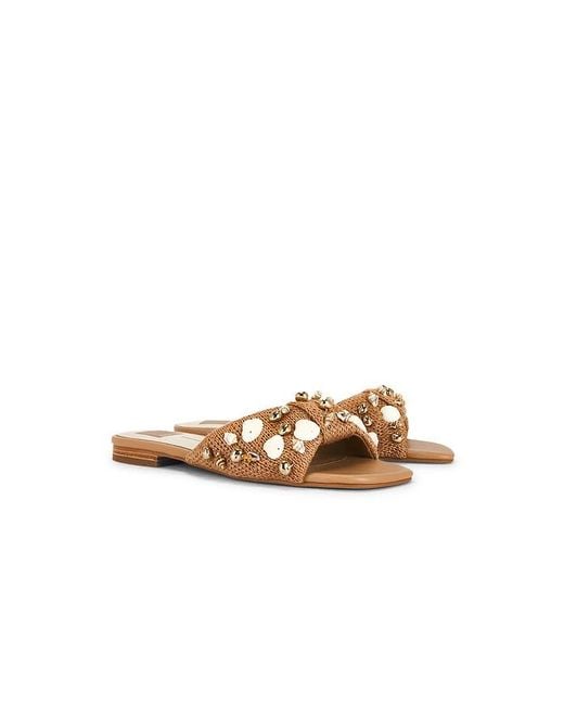 Dolce Vita White Lizza Sandal
