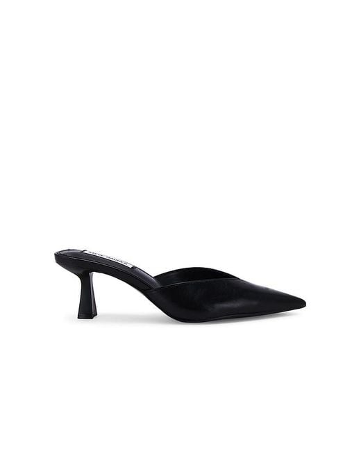 Steve Madden Black Mod Mule