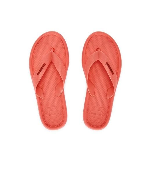 Havaianas Red Sandale Puffed Up