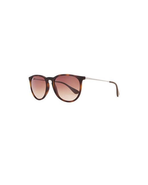 Ray-Ban Brown Erika Classic Sunglasses for men