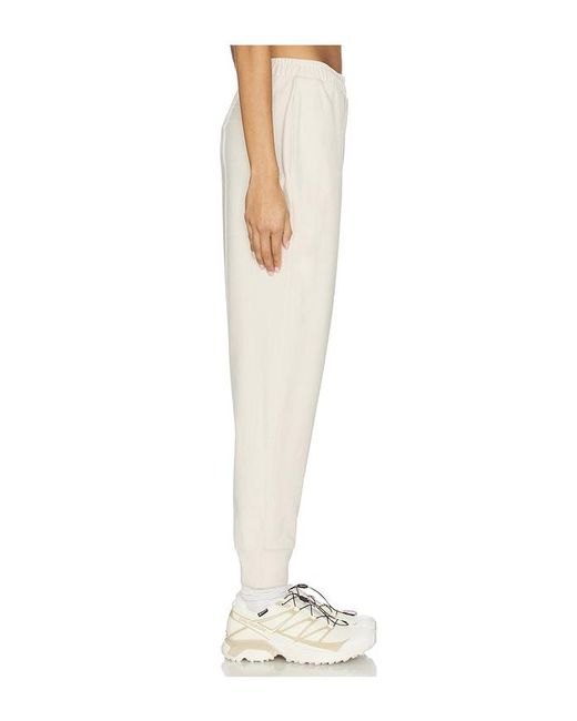 Varley White Brushedrib Slim Cuff 25 Pant