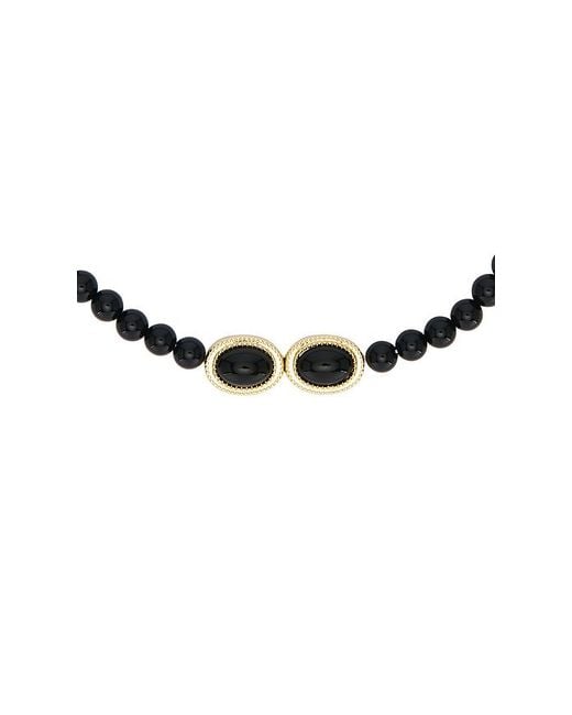 Luv Aj Black The Midnight Mesa Beaded Necklace
