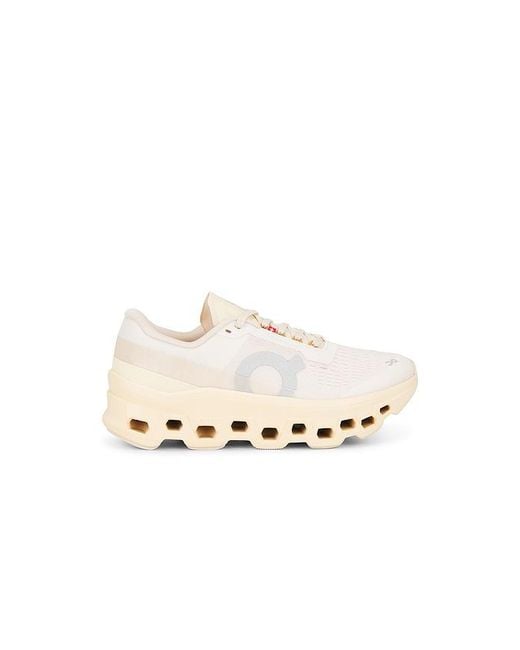 On Shoes White Cloudmster 1 Sneaker