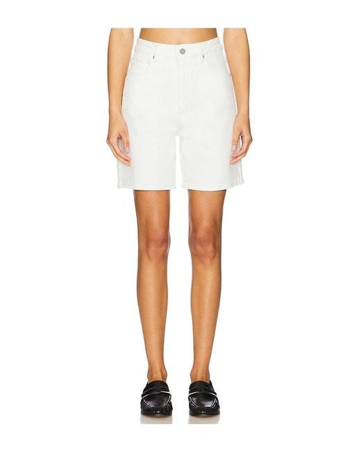 A.Brand White Carrie Short