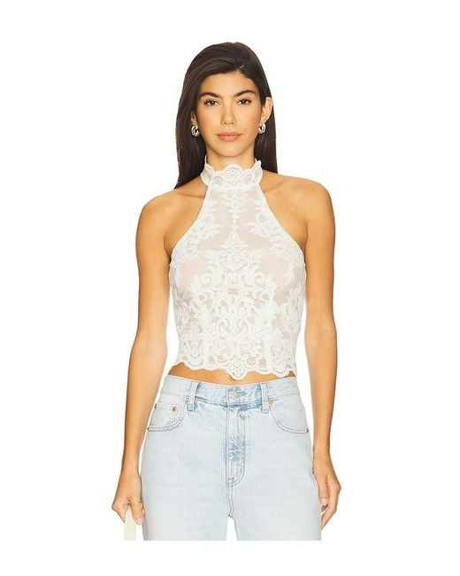 Stone Cold Fox White X Revolve Amanda Halter Top