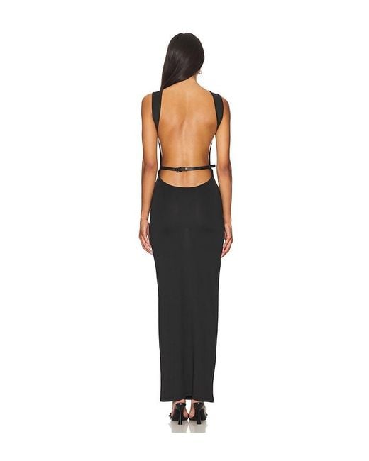 superdown Black Trista Maxi Dress