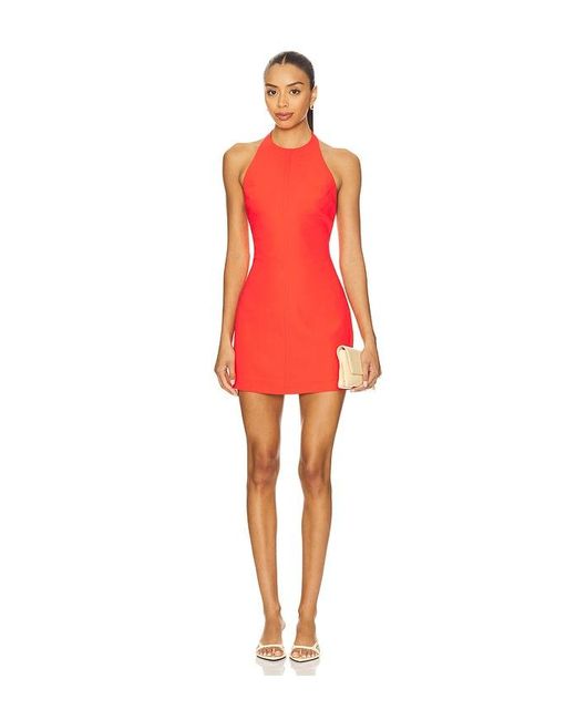 Amanda Uprichard Red Donahue Dress