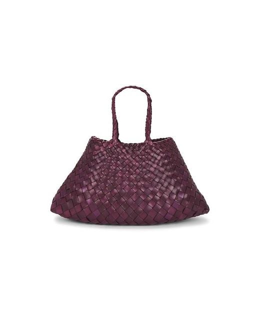Dragon Diffusion Purple Santa Croce Small Bag
