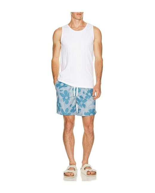 Bather Blue Grotto Daisy Trip Swim Trunk for men