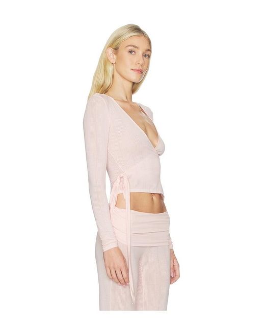 Negative Underwear White Whipped Ballet Top