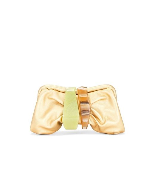 Cult Gaia Natural Julita Clutch