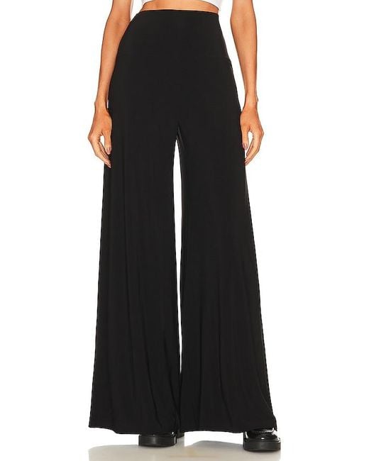 Norma Kamali Black X Lifestyle Elephant Pant