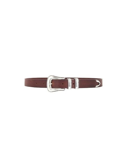 Nudie Jeans Brown Western Belt for men