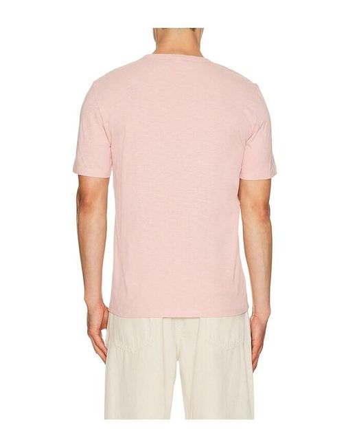 Theory Pink Essential Tee for men