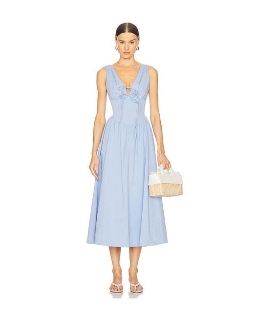 Vestido Midi Dress En Color Bebe Azul Talla (También En S) Astr de color Blue