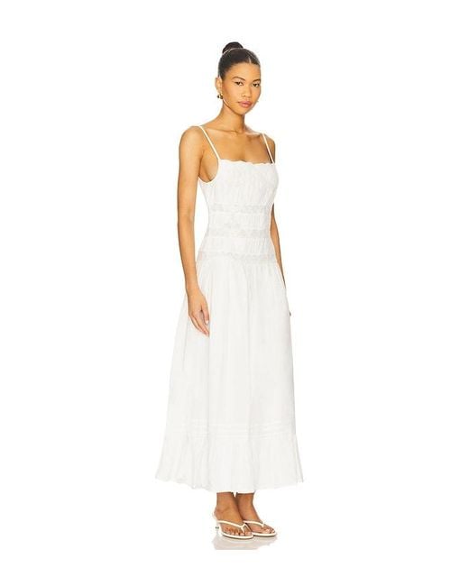 Tularosa White Ilana Maxi Dress