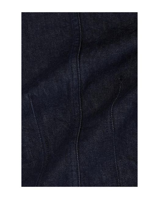 GRLFRND Blue Danielle Bustier Jacket