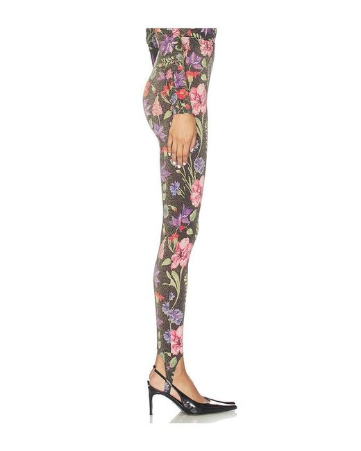 Fleur du Mal Multicolor Wildfleur Stirrup Legging