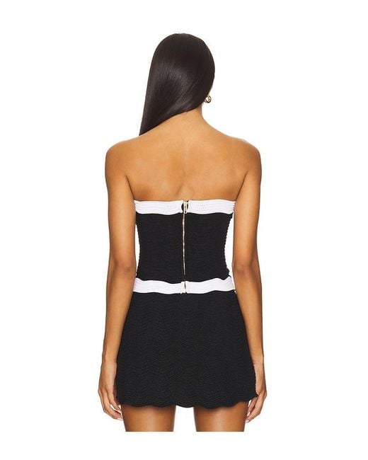 retroféte Black Hart Knit Top