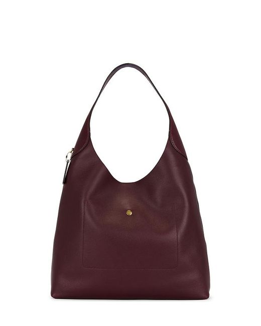 Bolso Hombro Brooklyn 39 En Color Burgundy Talla COACH de color Purple
