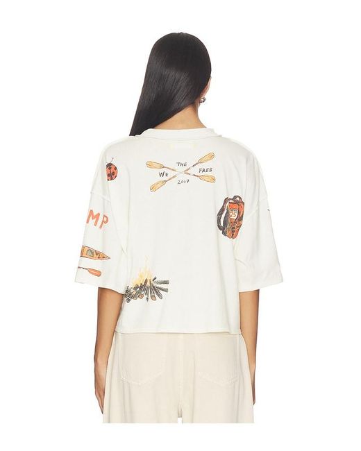 Free People Natural X Mountain View Graphic Tee