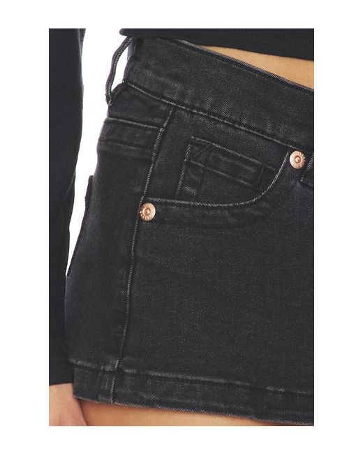 A.Brand Blue 00 Mini Skirt